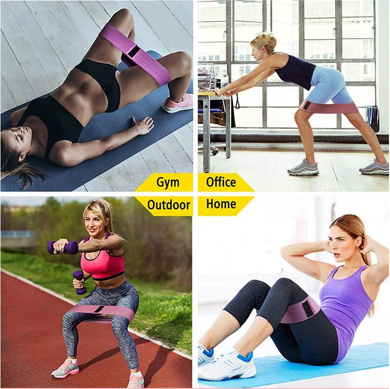 Upgrade Yoga Product 11PCS Fitness Latex Resistance Bands Set Exercising Equipment Body Building