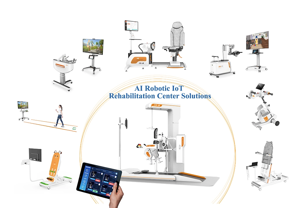 Children Lower Limb Rehabilitation Equipment Robotic Tilt Table Medical Equipment