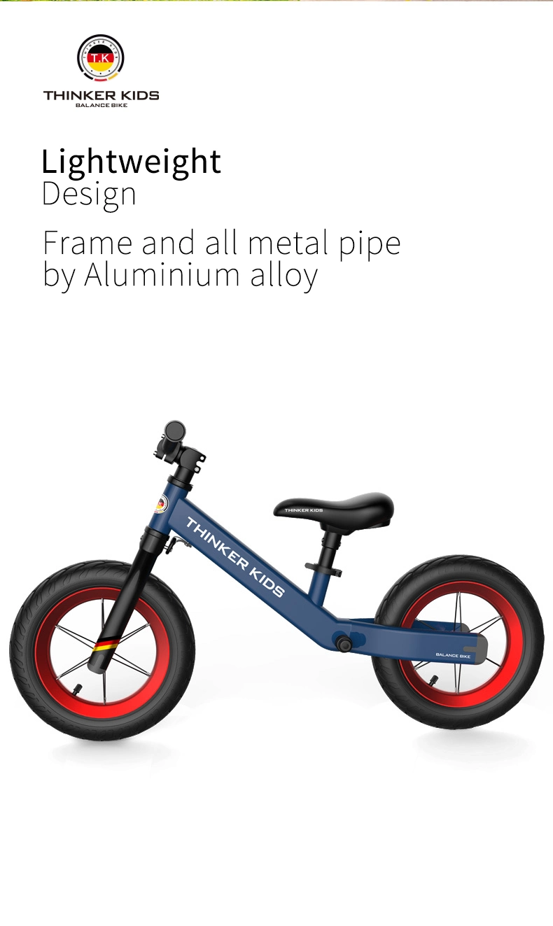 Thinkerkids-Children Bicycle Baby Bike Kids Balance Bike Without Pedal Children Push Kids Balance Bike