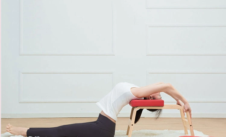 Multi-Function Bench Wooden Headstand Invert Yoga Stool