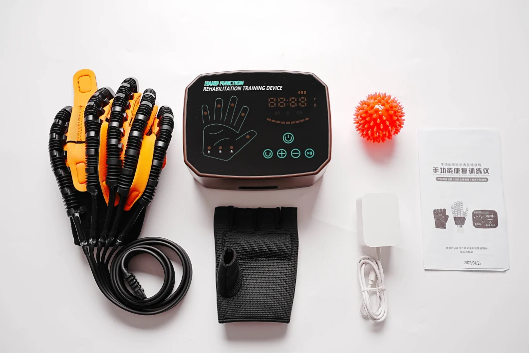 Belle Intelligent Air-Operated Physiotherapy Machine Stroke Patients Hands Finger Practice Exercise Rehabilitation Robot Glove Hand Rehabilitation Equipment