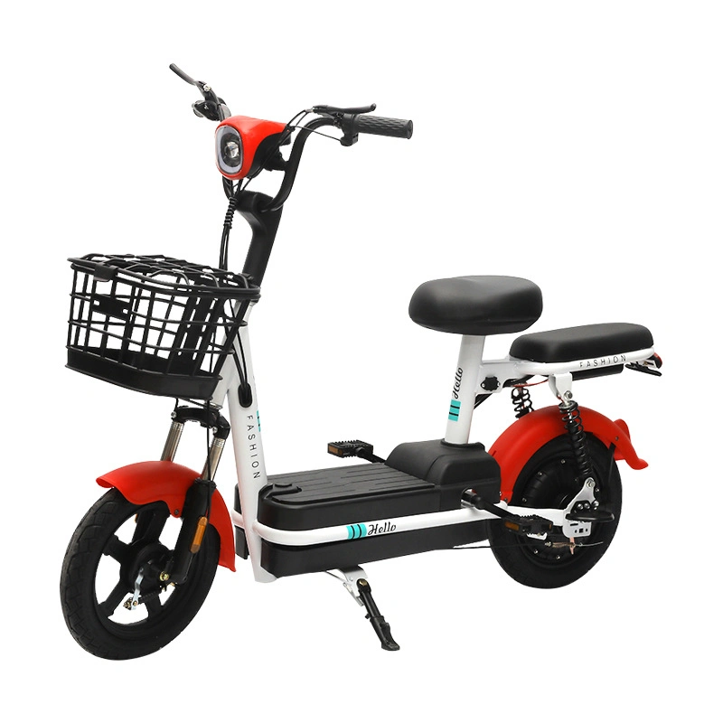 The Best-Selling 14 Inch Fat Tire Electric Bicycle in 2022, with Pedal Front and Rear Suspension, Brushless and Toothless Motor