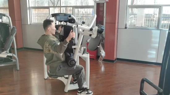 Equipo de gimnasio comercial de personalización de alto grado Entrenador de fuerza de rizo de pierna sentado