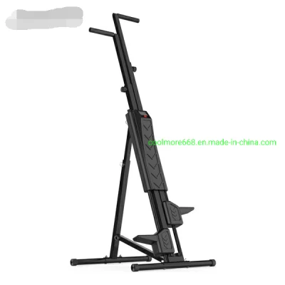 Escalador vertical Gimnasio en casa Ejercicio Máquina de escalada plegable Bicicleta de ejercicio para el hogar Entrenador de cuerpo Paso a paso Cardio Entrenamiento Entrenamiento Empuñaduras antiadherentes Piernas Brazos ABS