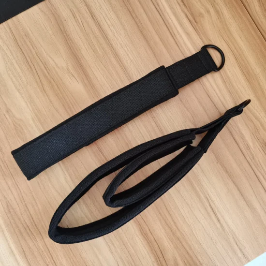 Gimnasio Equipo para el hogar Venta al por mayor Reformer Pilates con cama de yoga completa Cómodo anillo para tirar Absorber el sudor Reducir la fuerza de la mano Anillos dobles Correas para los pies