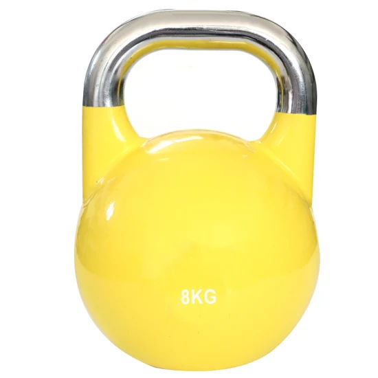 China precio barato Color polvo pintado hierro fundido Kettlebell multifuncional Kettlebell