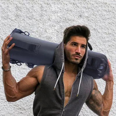 Equipo de fitness de estabilidad portátil Bolsa de agua original en lugar de bolsa de arena Bolsa de entrenamiento con pesas de agua Ultimate Core & Balance Training Bl19403