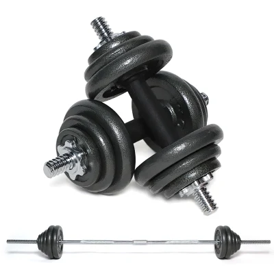 En Stock, envío desde el almacén de la UE, pesas libres para Fitness, mancuernas de 24kg, 32kg, 40kg, equipo de gimnasio, juego de mancuernas ajustables