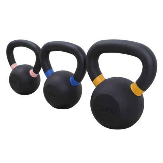 Venta al por mayor, fábrica de culturismo, logotipo personalizado, pesas libres, gimnasio, equipo de fitness, Kettlebell