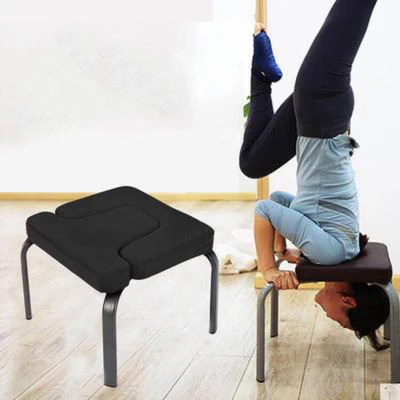 Yoga al revés Fitness taburete Headstand silla banco de inversión Push Up equipo de ejercicio Esg16259